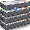 Budding Joy 90L Under Bed Storage Containers, Closet Organizers and Storage Bins, Foldable Underbed Storage Bags for Linen Sheets, Blanket, Clothing, Comforter, Sweaters, Pillows, Wrapping Paper, Grey