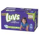 Luvs Luvs Pro Level Leak Protection Diapers Size 4 112 Count, 112 Count