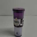 Manna™ Axel™ Plastic Tumbler & Straw Set - Purple