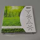 Jomhtivl 2PC 6 Inch Steel Wire Grass Trimmer Head, String Trimmer Replacement Head,2025 New Wire Weed Trimmer, Steel Cord Brush Cutter Trimmer Replacement with Most Lawn Mower