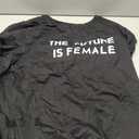 BLACKMYTH Women's Cute Graphic T Shirts Funny Tops Short Sleeve Tees (X-Large) Black