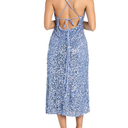 Morgan womens Sequin Cowl Neck Midi Dress, 4/3 Size 0