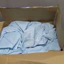 SheRest Lightweight & Breathable Summer Throw Blanket for the AC Room, Couch, or Nap Time, Soft and Portable Cooling Blanket for Hot Sleepers and Night Sweats (Blue, King)