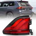 Huray Left Outer LED Tail Light for Toyota Grand Highlander 2024 2025 LH