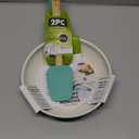 GreenPan Rio Healthy Ceramic Nonstick 8" Frying Pan Skillet and Silicone Spatula Set, Soft Grip Handle, Breaktfast Meal Set, PFAS-Free, Dishwasher Safe, Oven Safe, Turquoise
