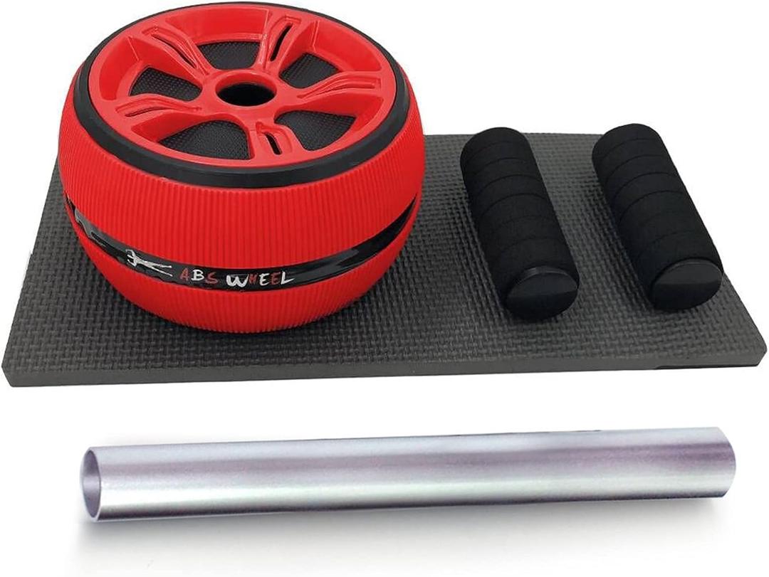 Training Wheels Ab Roller Big wheel Abdominal Muscle Trainer for Fitness Abs Core Workout Abdominal Muscles Training Home Gym Fitness Equipment Ab Roller For Men