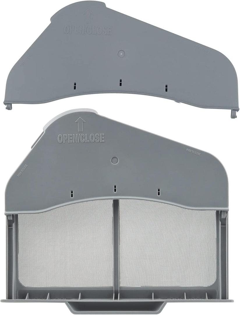 AMI PARTS DC97-16742A Dryer Lint Filter Case Screen & DC61-02610A Lint Filter Case Upgraded Stainless Steel Screen Compatible With Samsung Dryer Replaces AP5306681 PS4221839