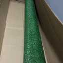 Heyroll Artificial Grass 5X8FT, 0.4" Pile Height Green Fake Grass Mat, Synthetic Turf Rug Indoor Outdoor Lawn Pet Dogs for Garden, Balcony, Patio with Drainage Holes 