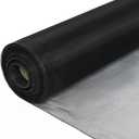 304 Stainless Steel Screen Roll 47.2 inch x 98.4 feet High Visibility Window Screen Mesh for Door Porch Patio Sliding Door Screening Replacement (Black)