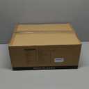 QiMH Industrial Table Lamp for Bedroom  Green Glass Beside Lamp with USB A&C Ports, Stepless Dimmable Gold Lamps, Nightstand Lamps for Living Room, Office, Home Decor(Bulb Included)