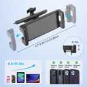 EEEKit 2 in 1 CD Slot Tablet Car Mount, Universal 360 Rotation CD Player Car Phone Holder for 4-11in Devices, Black
