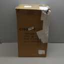 Unknown1 Modern Planters (Set of 2) Gold White Mid-Century Round Metal