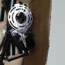 Black Sputnik Chandelier 6 Light, 22" Mid Century Modern Ceiling Light Fixture, Industrial Semi Flush Mount for Dining Room Bedroom Kitchen, E26 Base
