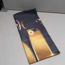 HAMIGAR 6x4ft Happy 100th Birthday Banner Backdrop - 100 Years Old Birthday Decorations Party Supplies for Women Men - Black Gold