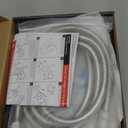 5" Dual Shower Faucet Compatible with 13/14 Delta Series Tub Trim Kit, High Pressure Round Rain Shower Head& Handheld Set Faucet System, Brushed Nickel (Valve& Catridge Not Inclued)