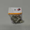 Kenney Real Home Window Curtain Clip Rings, Set of 14, Pewter (For 5/8" or 3/4" Diameter Rods)