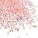 PATIKIL 14000Pcs Wedding Table Scatter Confetti Crystals 3mm Acrylic Diamonds Vase Fillers Gems for Table Centerpiece Decorations Bridal Shower Party, Pink AB