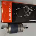 A-Premium Fuel Filter Compatible with Ford F-150 F150 1999-2006, F-250 F250 1999, F-150 Heritage 2004, Explorer 1999-2001, Focus 2000-2008, Mustang 1998-2004, Expedition & Lincoln & Mazda & Mercury
