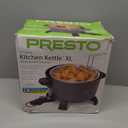 Presto 06009 10-Quart Kitchen Kettle XL Multi-Cooker, Steamer and Deep Fryer, Black
