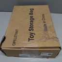 6 Packs Large Toy Storage Bags with Labels, Reusable Clear PVC Board Game Storage, Travel Waterproof Organizer Bags with Zipper for Building Blocks, Puzzle, Kids Books (black)