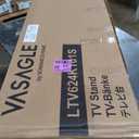VASAGLE TV Stand with Storage, Farmhouse Entertainment Center for 80'' TV, 70"L