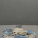 Tinfol Dry Wet Hangers - Space Saving Clothes Hanger, 30pc Plastic Suit Hangers with Non-Slip Pads Clothes - Heavy Duty Hanger Perfect for Cloth, Underwear, Pants, Shirts and Sweaters (White)