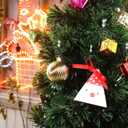 30PCS Christmas Ornament Hooks Hanger, Beaded Hooks for Christmas Decorative Hanging Tree Wall Party Home Accessories (Silver)