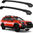 Roof Rack Cross Bars Compatible with Subaru Forester 2014-2026 (Not for Wilderness), 300lbs Aluminum Lockable Heavt Duty Roof Rails Crossbar with Lock for Rooftop Cargo Bars Luggage Rack Bike