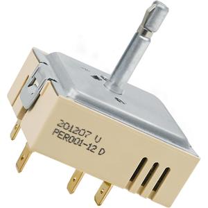 DG44-01006B PER001-12 D Range Dual Surface Element Control Switch Replacement, Compatible with Samsung Stoves and Ovens, Replaces PD00035203, AP6037530, PS11771631, EAP11771631