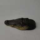 Floating Alligator Head, Fake Gator Head for Pool Outdoor Pond Accessories Float Crocodile Head Decoy for Koi Pond Pool Garden Decoration 13in x 5.5in x 2.8in