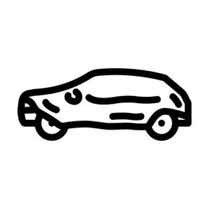 Protective Car Cover,  3' x 3', Black 
