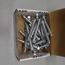 CONFAST LDC383 3/8" x 3" Zinc Plated Large Diameter Concrete Screw for Anchoring to Masonry, Brick or Block (25 per Box)