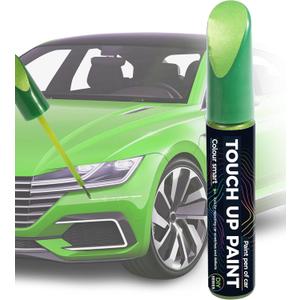 bylikeho Paint Pen,Touch Up Paint Pen,Car Accessories,Erase Car Scratches,Car Paint,Car Paint Scratch Repair,Touch Up Paint for Cars,Car Scratch Remover Pen,Quick and Easy Car Scratch Repair (Green)