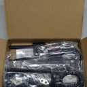 4 Pack U-Shaped Sliding Cabinet Locks Multifunctional Child Safety Lock Adjustable Baby Proof Clips for Home Cabinets Refrigerator Doors Cabinet Knobs and Window Handles (Black)