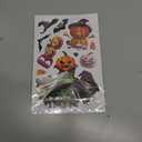 Halloween Window Clings, 133Pcs Halloween Window Stickers Decals for Kids Double Sided, Indoor & Outdoor Home Glass Door Decorations