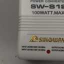 100W Power Converter, AC 110V to 220V Step Up Voltage Converter, AC 220V & 110V Step Down Transformer, Travel Adapter Transformer with Universal Socket for Small Appliances Below 50W