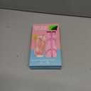 Genuine Fred Mold Ice Tray and Straws, Standard, Pink