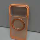 TORRAS 360 Magnetic Stand for iPhone 17 Pro Max Case, [Fit for MagSafe] [4X Military-Grade Protection] Slim Case for iPhone 17 Pro Max 6.9", Translucent Cosmic Orange, Ostand O3 Fitness Series