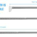 Vertical Window Lock- for 18 inch to 30 inch Window Safety BarsCan be Used as a Security Window Lock