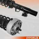 Front Right Shock Strut Assembly Compatible with 2014-2019 BMW X5 X6 X5M X6M F15 F16 F85 Shock Absorber OEM Replace 37106875084 37116863174 31317850212 31317856490