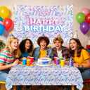 5x3FT Devil Pattern Backdrop Decoration For Kpop Birthday Party Supplies