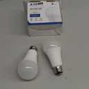 UNILAMP 3 Way LED Light Bulbs, 30/70/100W Equivalent, Daylight White 5000K, A19 Three Way Light Bulbs with E26 Medium Base, 2 Pack for Desk and Floor Lamps