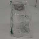 1.2 Liter 40 oz Small Glass Pitcher with Lid and Spout, Glass Carafe for Hot/Cold Water, Iced Tea Jug for Coffee, Juice and Homemade Beverage