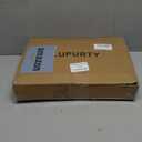 LUPURTY 3 Piece Suits for Men Slim Fit Men's Suit for Business Wedding Party 2 Button Blazer Tuxedo Set Jacket Vest Pants (Large, Navy Blue)