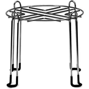 Impresa Extra Tall Water Filter Stand for Berkey, 8 x 9 in, Countertop Stainless Steel Stand for Most Medium Gravity Fed Water Coolers – Fills Tall Glasses, Pitchers, Pots