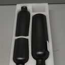 Small Black Ceramic Vase Set of 3, Boho Modern Black Flower Vase Room Decor, Farmhouse Decor, Vases for Your Kitchen, Bathroom, Bedroom, Living Room, Office&Shelf Centerpiece Table Decorations