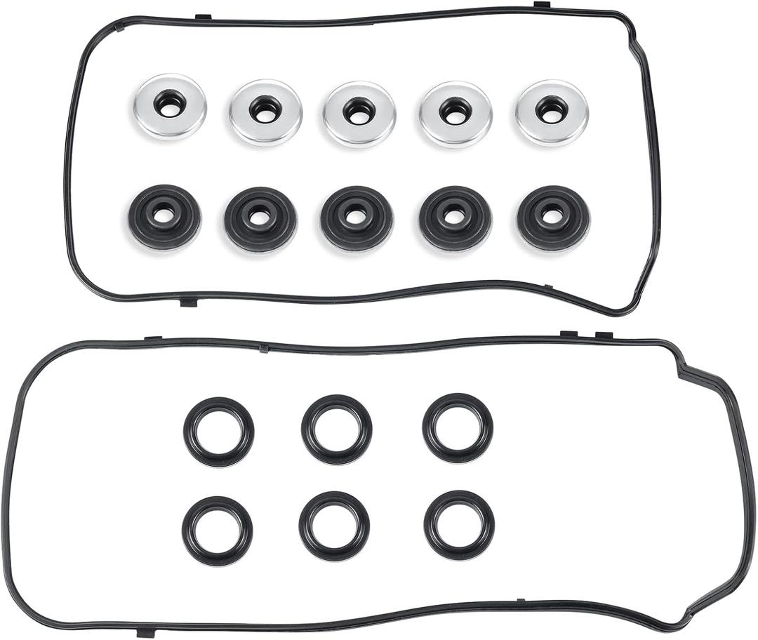 LIMICAR Valve Cover Gaskets Seals VS50773R VS50558 Compatible with 2008-2017 Honda Accord Crosstour Odyssey Ridgeline MDX RDX RL TL TSX 3.5L 3.7L V6