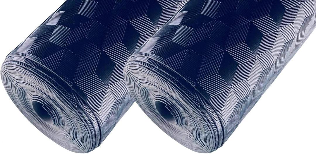 200SQFT AMERIQUE Heavy Duty EVA 1.5MM Premium High Density Flooring Underlayment Padding, Diamond Shape Black