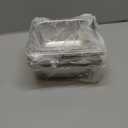 Thenshop 10 Pack Hotel Pans Stainless Steel Steam Table Food Pan Commercial Metal Food Catering Tray Anti Jam for Hotel Restaurant Buffet Party Supplies(Standard,1/6 Size X 2.5 Inch Deep)