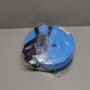 ALEVMOOM Upgraded Collapsible Stool with Cushion & Bag, 18" H Portable Retractable Telescoping Folding Stool for Adults, Lightweight But Sturdy Capacity 600 lbs for Camping Fishing Hiking Travel (Colorfull)